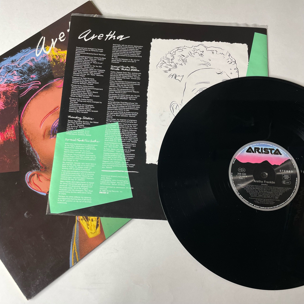 Винтажная виниловая пластинка LP Aretha Franklin Арета Франклин, Aretha (Германия 1986) Do You Still Remember