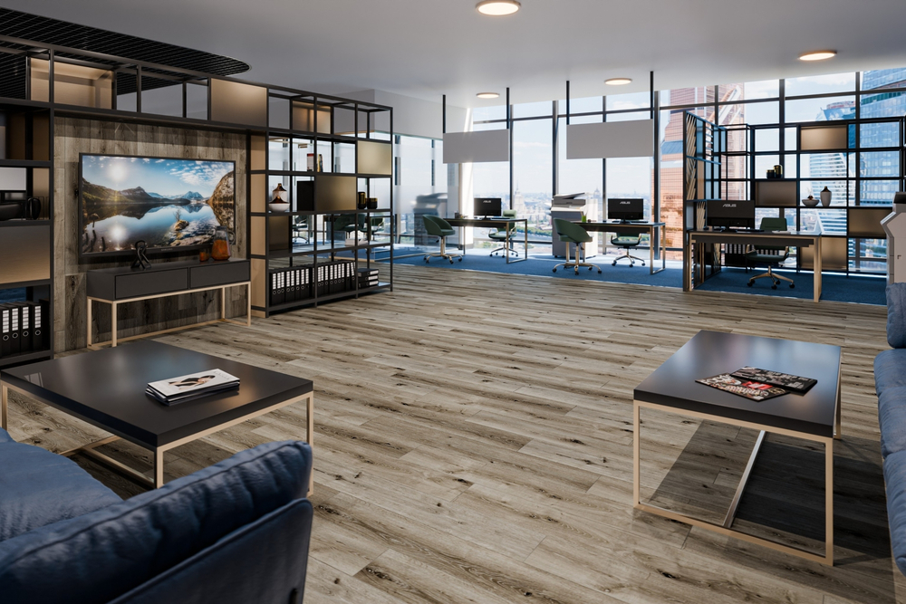 Кварц-винил SPC Damy Floor Family SPC 0,75мм 4,2 мм ДУБ ЛОФТ 2.635 м2