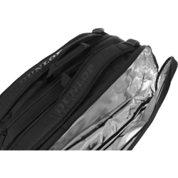 Сумка теннисная Dunlop Team 12 Tennis Bag - black/black