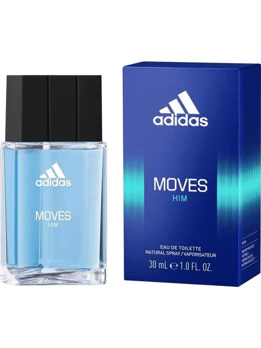 АDIDАS Туалетная вода спрей Men's Moves EDT Spray для мужчин 30 мл (Испания)