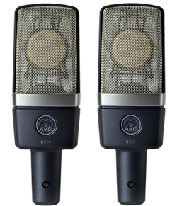 AKG C214ST стерео пара отобраных микрофонов C214 с максимально схожими характеристиками