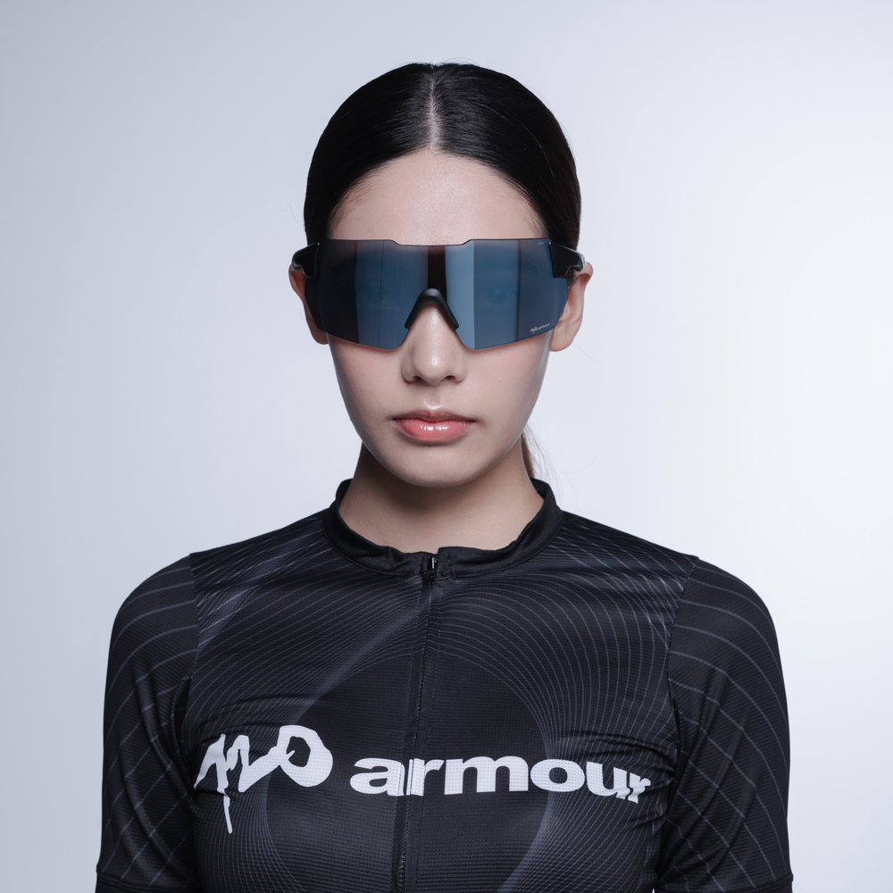 Спортивные очки 720armour Kamikaze C9 / Matte Black / Ultra Blue Lens