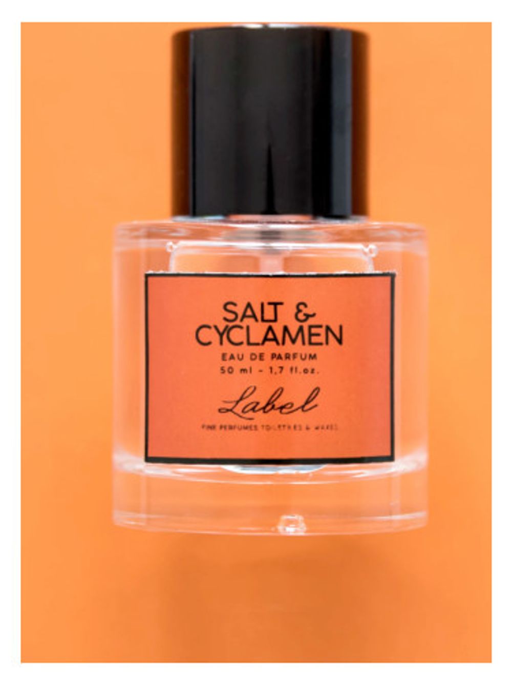 Label Salt and Cyclamen