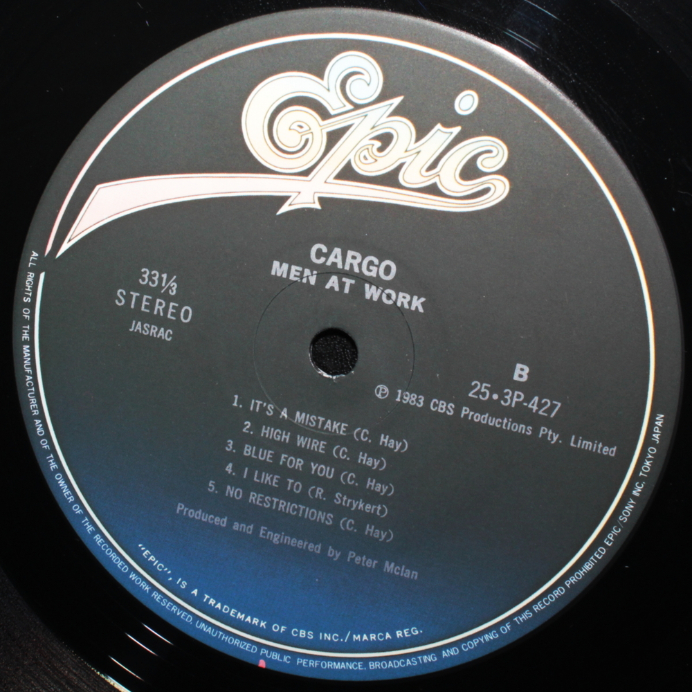 Men At Work / Cargo (LP)