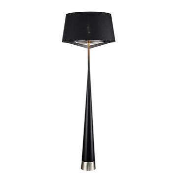 Торшер 1*E27 V000464 11041/1F Black черный Maestria Indigo
