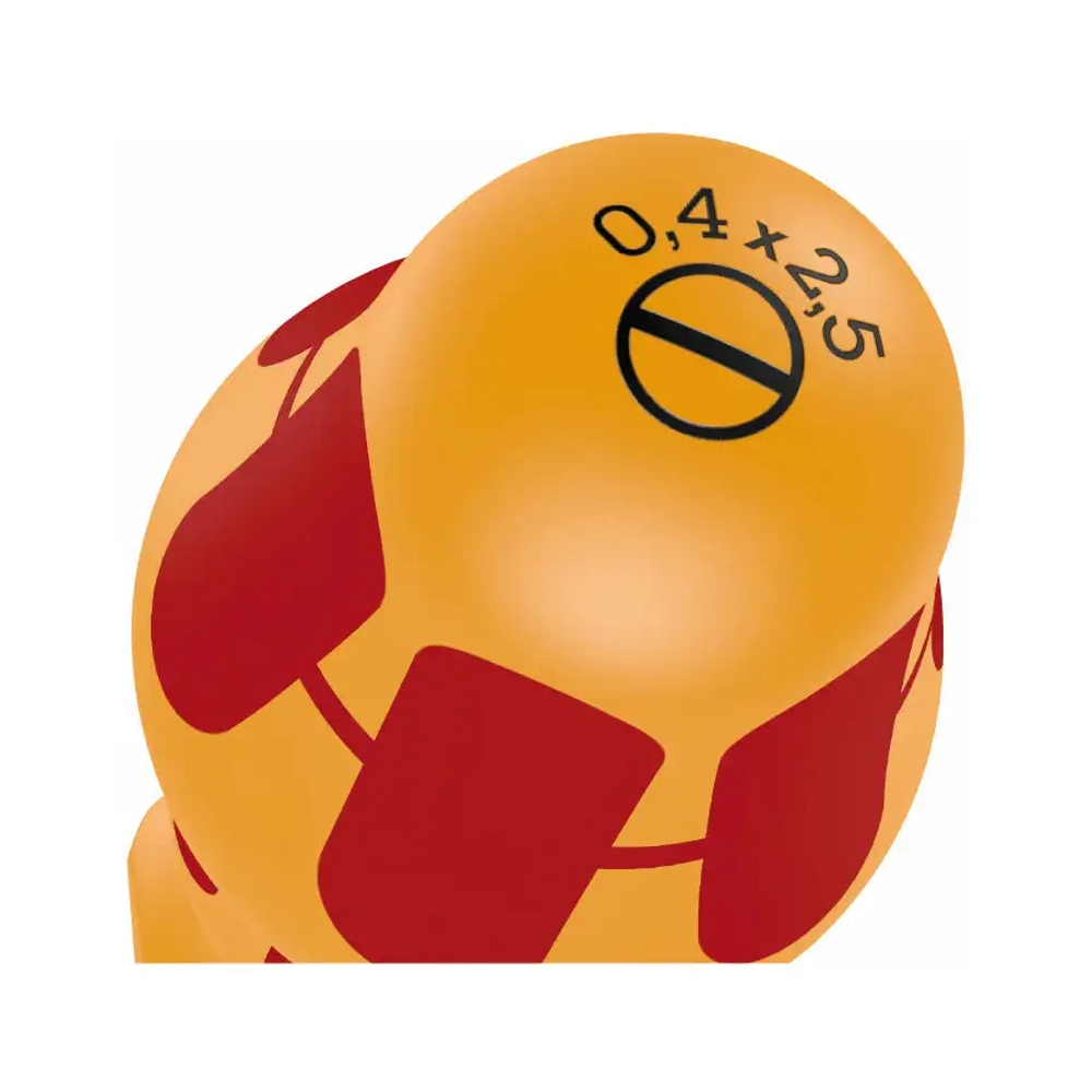 Изолированная отвёртка 1060 i VDE Kraftform, шлицевая 0,4х2,5 мм WERA 05051580001