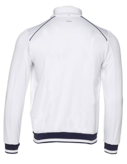 Кофта для мальчика теннисная Fila Jacket Ben Kids - white