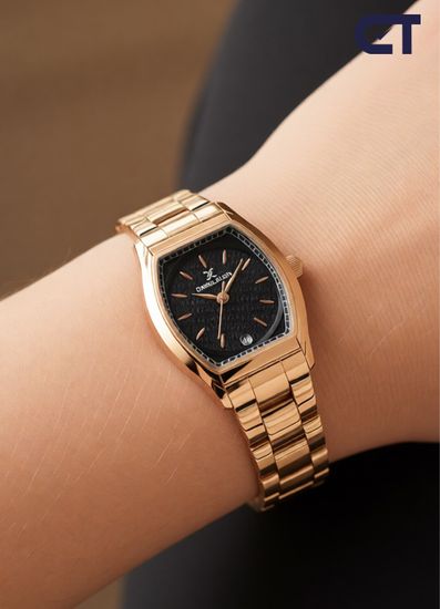 Daniel Klein DK14151‑5 - Элегантность бочкообразного дизайна, наручные женские часы