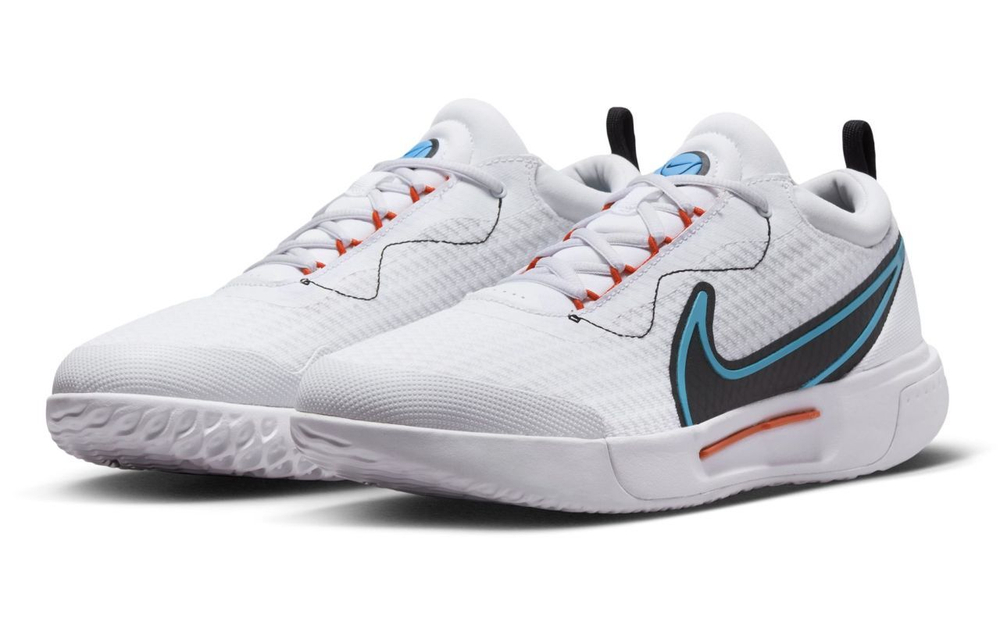 Мужские кроссовки теннисные Nike Zoom Court Pro HC - белый