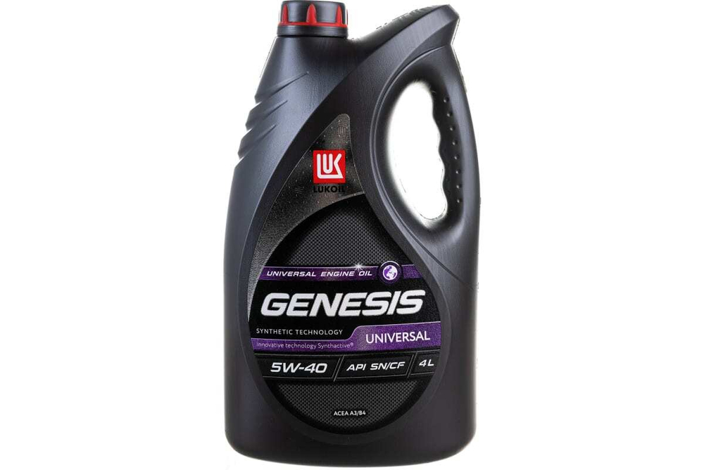 ЛУКОЙЛ GENESIS UNIVERSAL 5W40 Масло моторное синтетическое (4L)