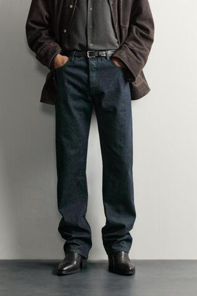 ДЖИНСЫ SLIM STRAIGHT FIT С НИЗКОЙ ПОСАДКОЙ — ZARA