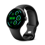 Умные часы Google Pixel Watch 3 Wi-Fi, 41mm, Matte Black/Obsidian Band (Корпус матовый черный,ремешок цвета черный обсидиан)