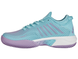 Женские Кроссовки теннисные K-Swiss Hypercourt Supreme HB - white/sapphire/pink