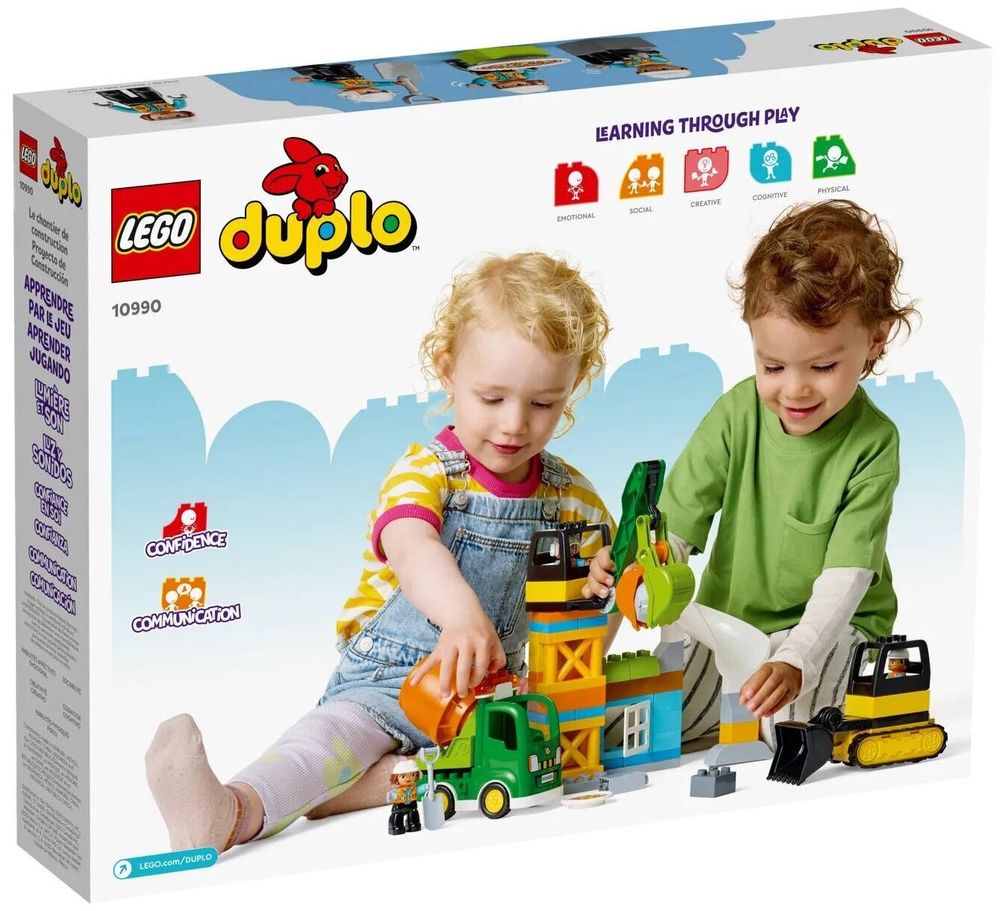 Конструктор LEGO DUPLO 10990 Строительная площадка