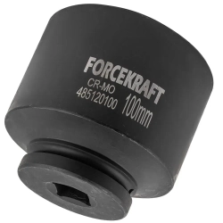 Головка ударная глубокая 1'', 100мм (6гр) FORCEKRAFT FK-485120100