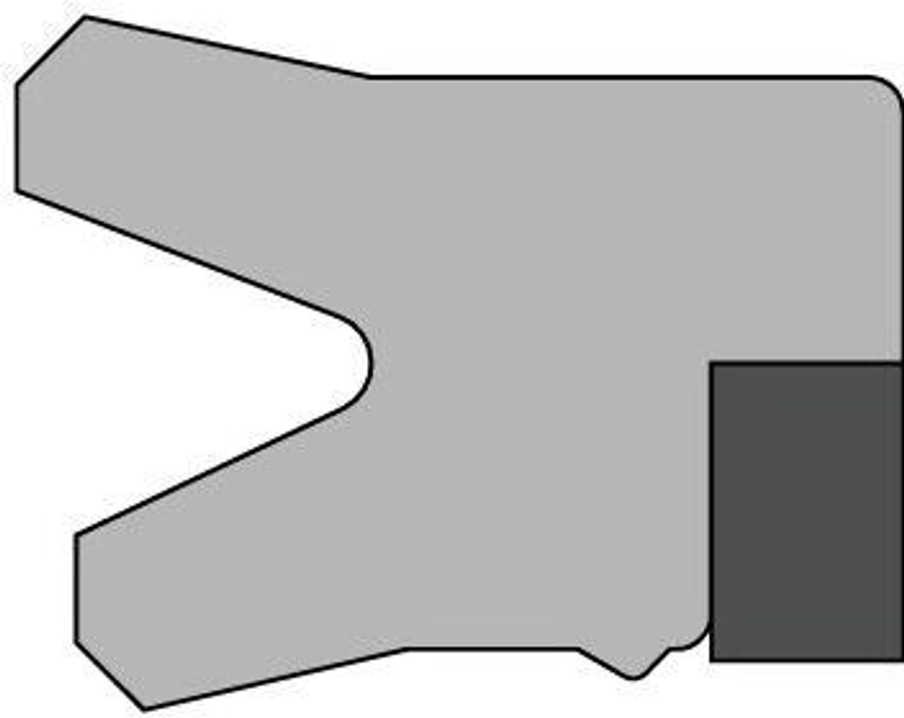 A163-056 PU Высокоэффективное U-образное штоковое уплотнение 56-71-11