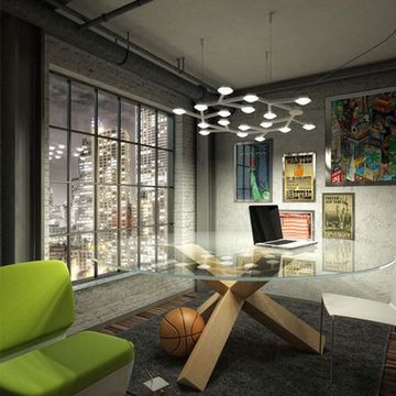Led Net Circle D55 by Artemide