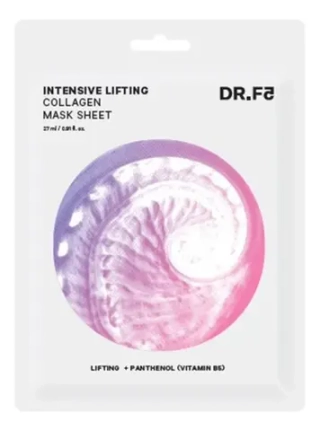 Тканевая маска с гидролизованным коллагеном DR.F5 Intensive Lifting Collagen Mask Sheet