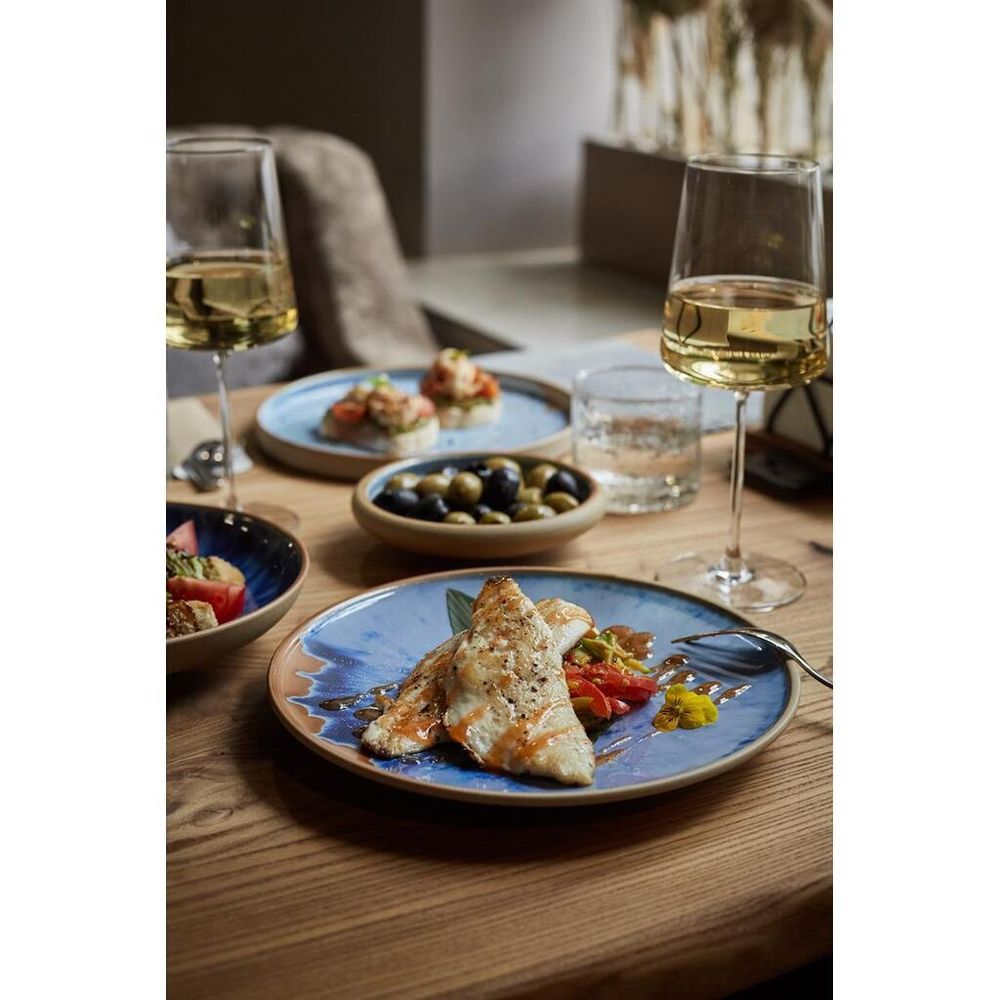Салатник 320 мл d 16 см h3,8 см емкость для закусок Blue Panasia P.L. Proff Cuisine [1]