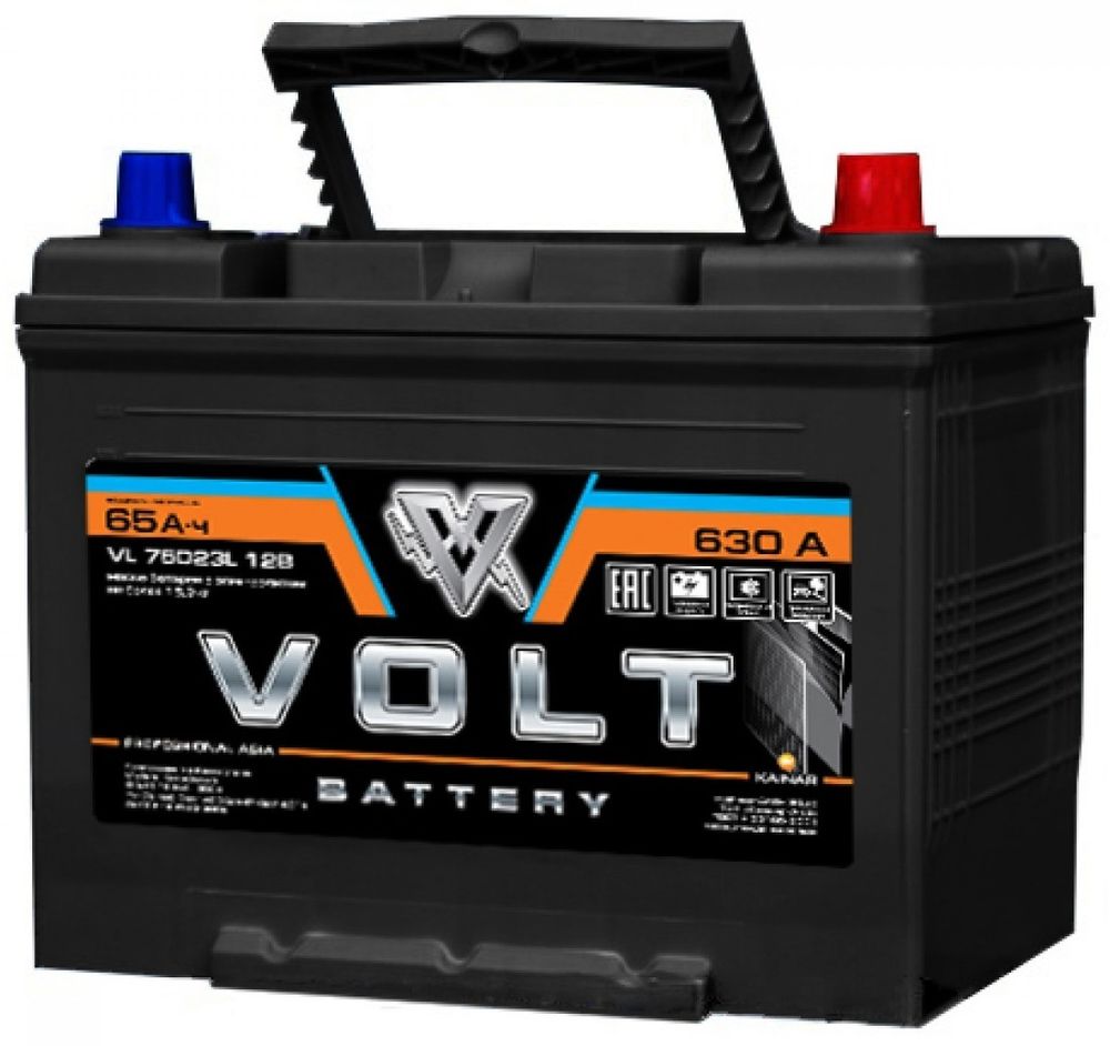 Volt Professional Asia 6CT- 65 ( 75D23 ) аккумулятор Volt Professional Asia 6CT- 65 ( 75D23 ) аккумулятор