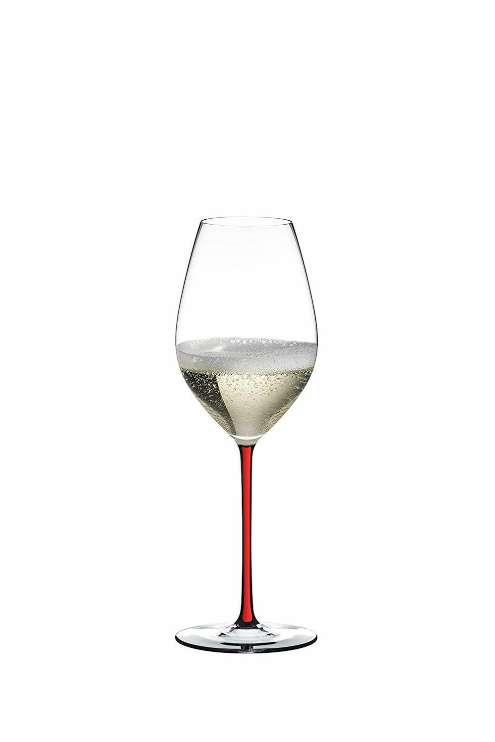 Бокал для шампанского с красной ножкой 445мл Riedel Fatto a Mano Champagne Wine Glass