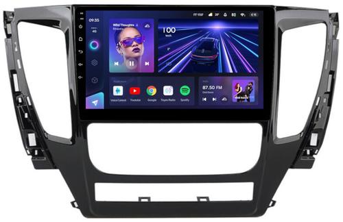 Магнитола для Mitsubishi Pajero Sport 3 2016-2020 АКПП (поддержка 360, климата и БК) - Teyes CC3 Android 10, Быстрая, CarPlay, 4G SIM-слот