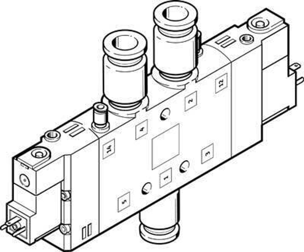 CPE24-M2H-5JS-QS-10 Распределитель с электроуправлением CPE24-M2H-5JS-QS-10 Распределитель с электроуправлением