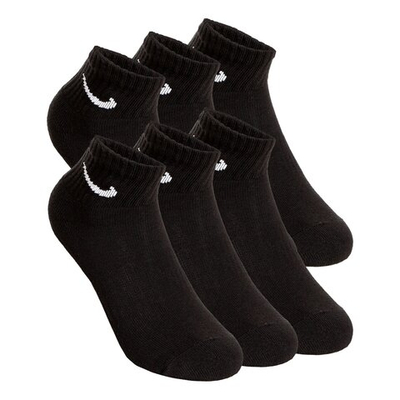 Носки теннисные Nike Everyday Cushioned Ankle Sports Socks 6 Pack - Black