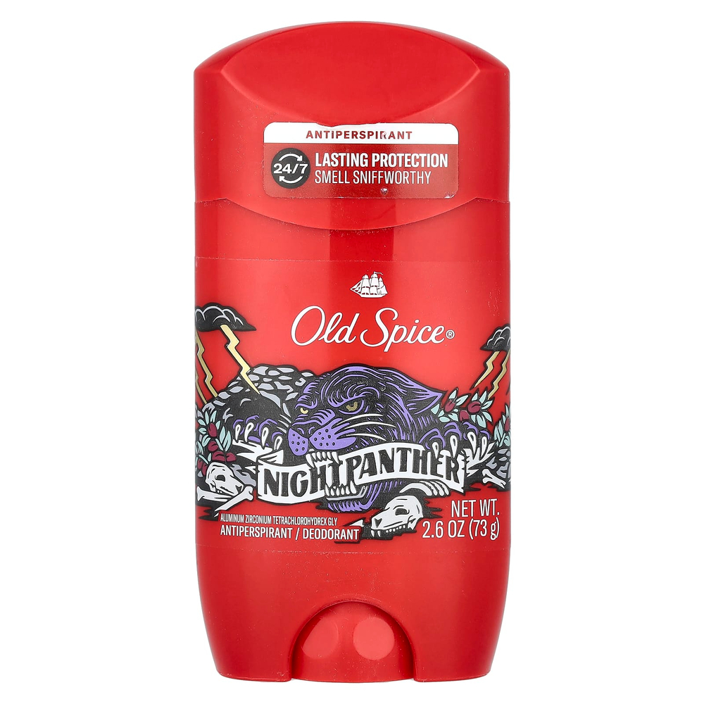Old Spice, Дезодорант и антиперспирант, Night Panther, 73 г (2,6 унции)