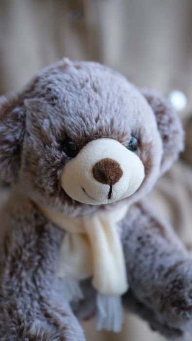 Игрушка "Мишка в шарфике"