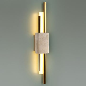 Настенный светодиодный светильник 10W 3000K 7034/10WL бежевый Travertino Odeon Light