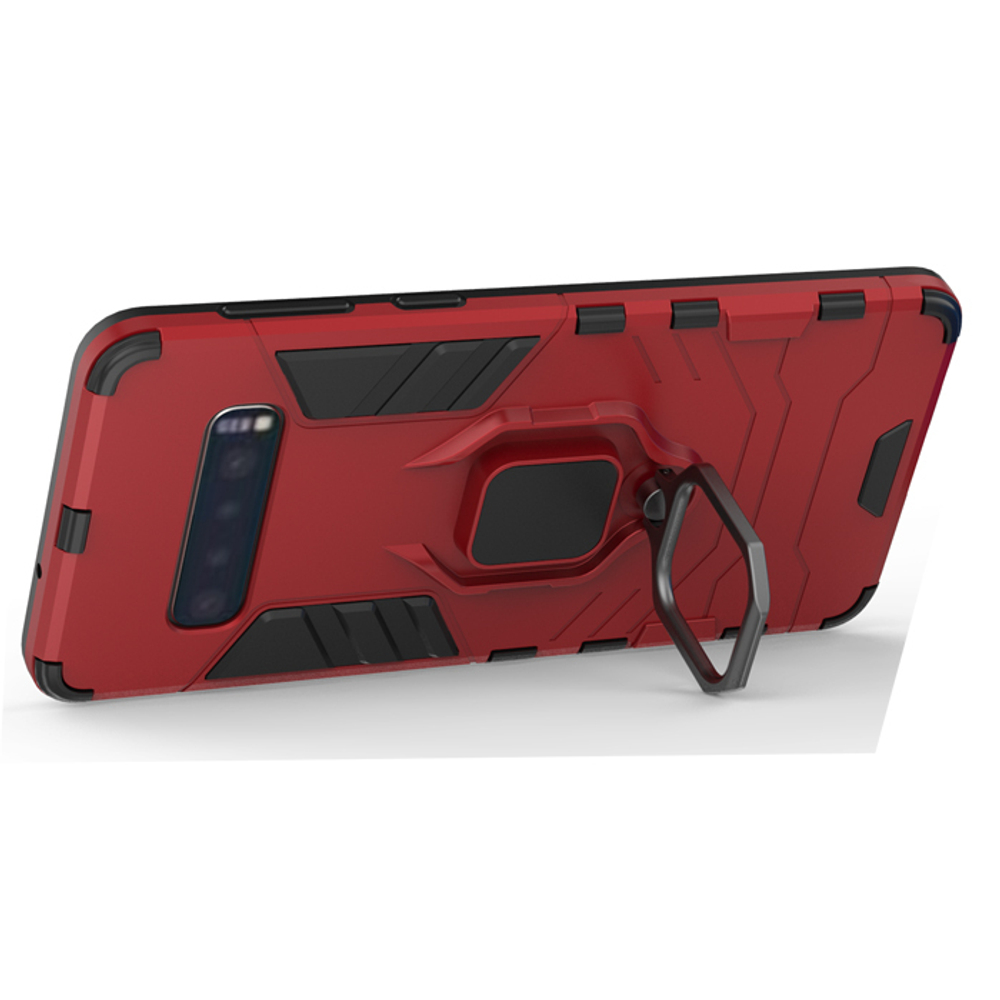 Противоударный чехол с кольцом Panther Case для Samsung Galaxy S10