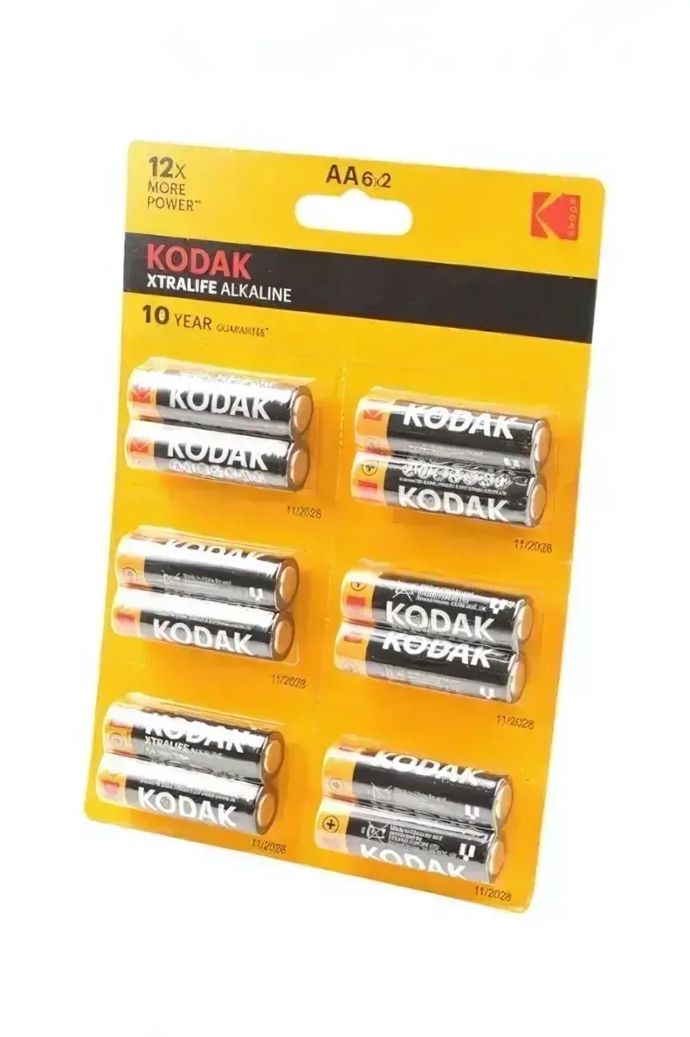 Батарейка LR 6 Kodak Xtralife 2/6xB отрывной (144/576)