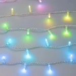 Светодиодная гирлянда ARD-STRING-CLASSIC-10000-CLEAR-100LED-LIVE RGB-DMX (24V, 10W) (Ardecoled, IP65)