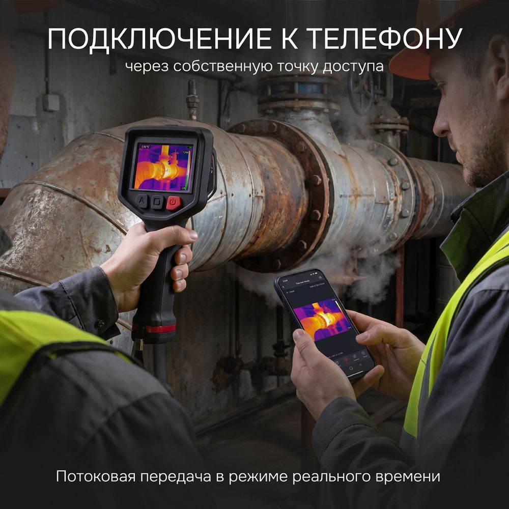 Тепловизор RGK TL-384F с поверкой и опцией 2000 °C, RGK