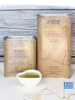 Оливковое масло Extra Virgin Elasinthos, 1л., Крит