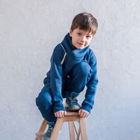 Штаны утепленные "Индиго" подростковые