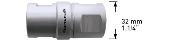Коронка с твердосплавными напайками Karnasch Power-Max 30 Ø20,5×30 мм, арт. 20.1130A-0205