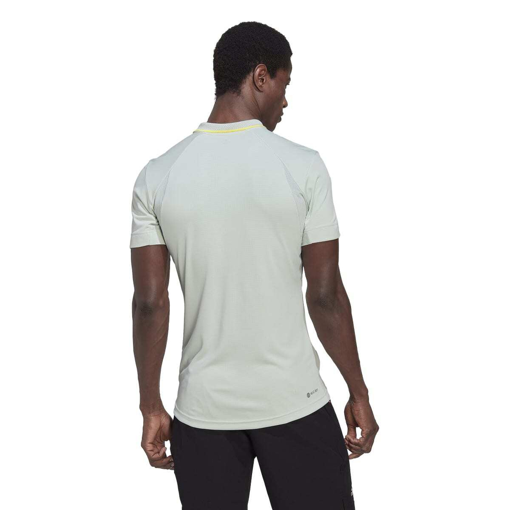 Мужское теннисное поло Adidas Tennis Freelift Polo - linen green