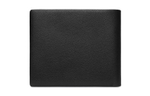 JAGUAR Cow Leather Wallet, Ticket Clip, Card Holder Men"s Black