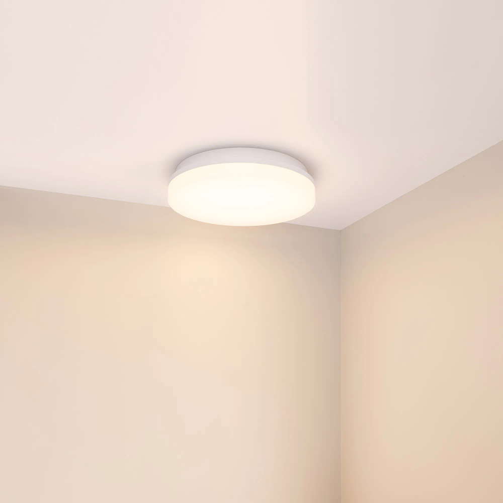 Светильник CL-BOUWER-MOTION-R300-21W Day4000-MIX (WH, 110 deg, 230V) (Arlight, IP54 Пластик, 5 лет) 054761