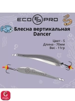 Блесна для рыбалки Dancer, 70мм, 11г, вертикальная 1 шт