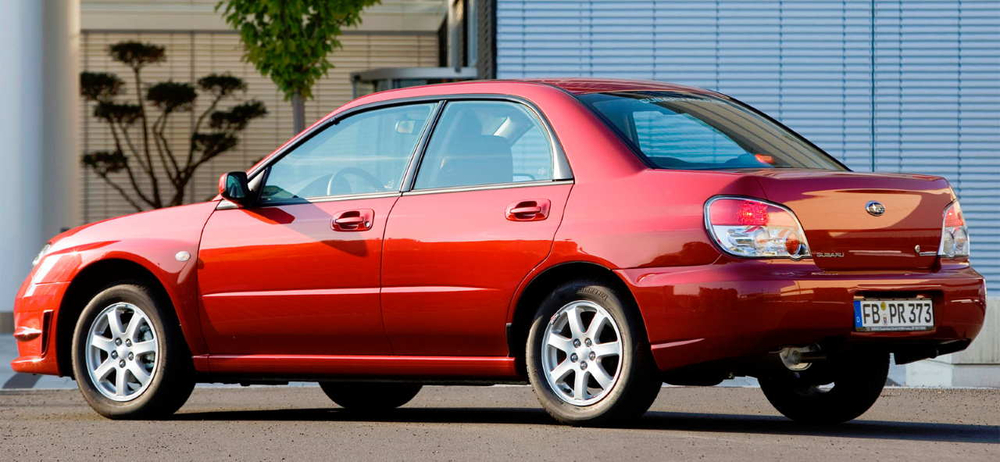 Арка левая Subaru Impreza GD 2000-2007 (Polcar) седан