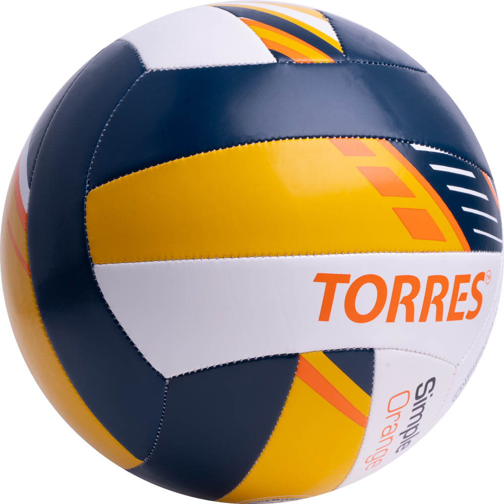 Мяч волейбольный TORRES Simple Orange V323125 №5