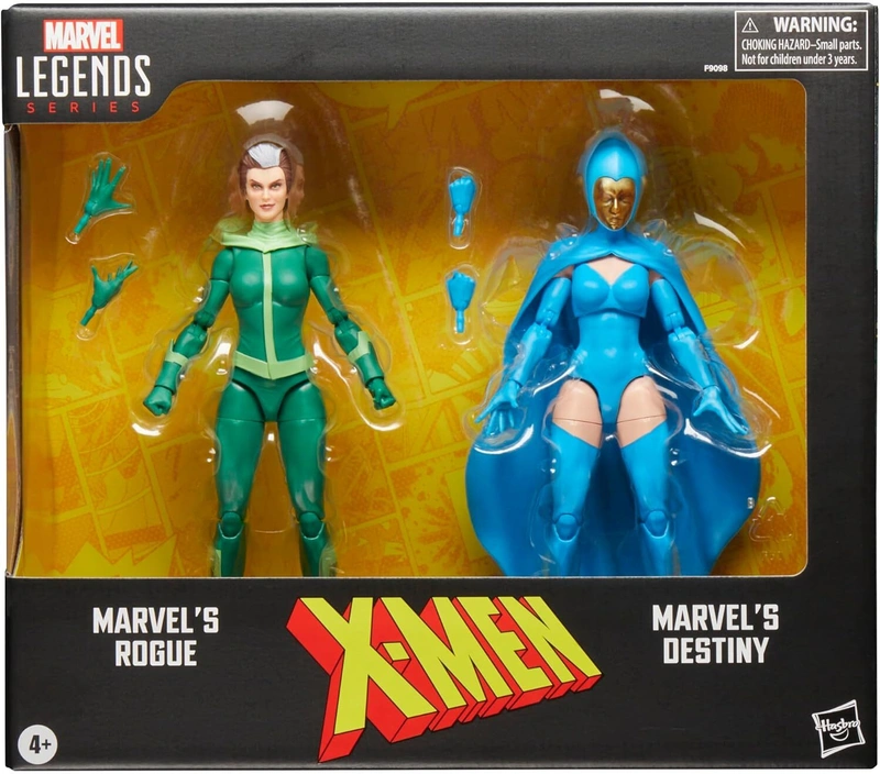 Набор Фигурок Hasbro F9098 Marvel Legends Series Rogue and Destiny, X-Men Comics (Amazon Exclusive)