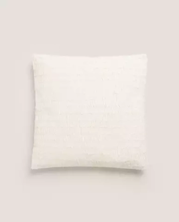 ZARA HOME РЕЛЬЕФНЫЙ ЧЕХОЛ ДЛЯ ДЕКОРАТИВНОЙ ПОДУШКИ