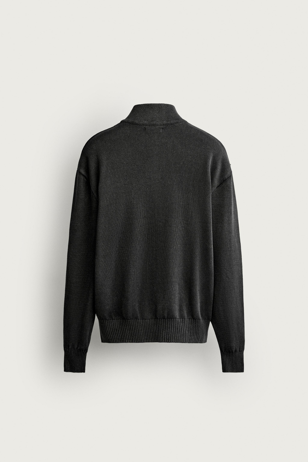 WASHED ZIP CARDIGAN — ZARA