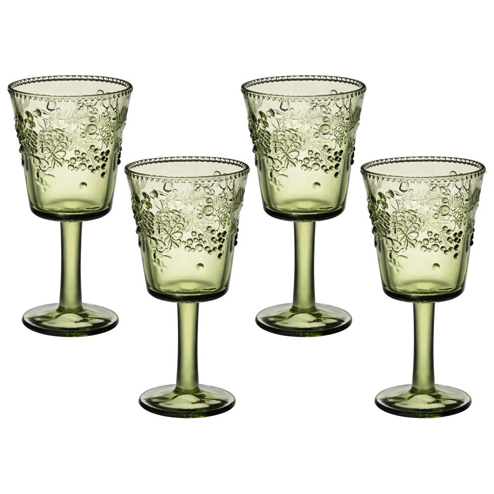 НАБОР БОКАЛОВ "CELEBRATION" GREEN, 4 ШТ/280 МЛ