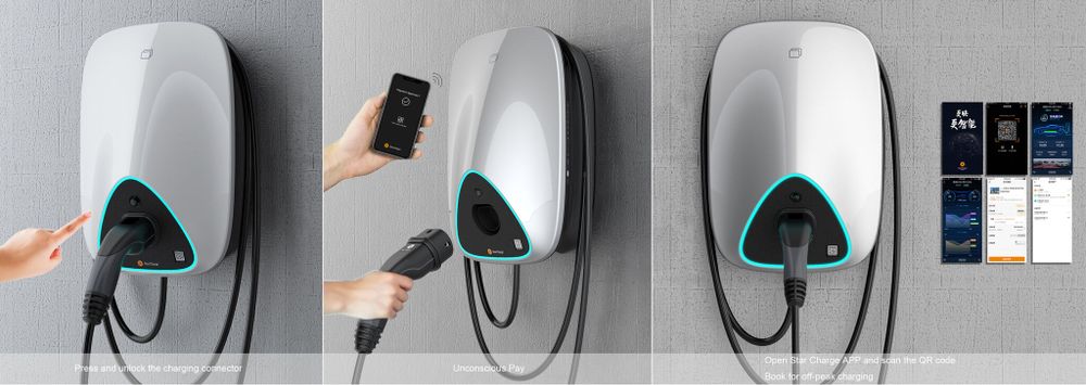Зарядная станция StarCharge Aurora 7 кВт, розетка (Aurora 7kWh (розетка)) - 4