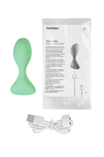 Вибромассажер простаты Satisfyer Trendsetter зелёный 11,2 см